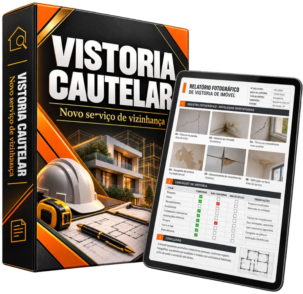 Novo Serviço: Vistoria Cautelar de Vizinhança